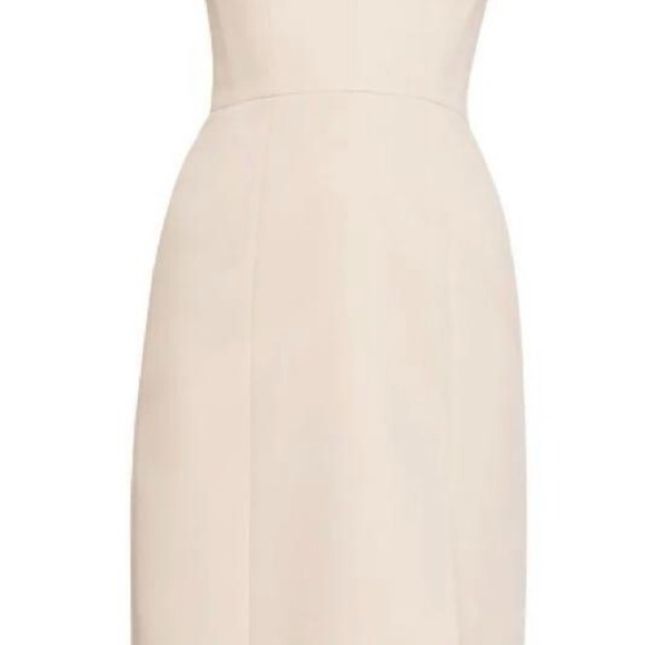 BCBGMaxAzria Marquise Bare Pink Split V-Neck Dress - Picture 5 of 14